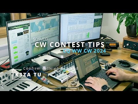 CW Contest Tips (CQ WW CW 2024)