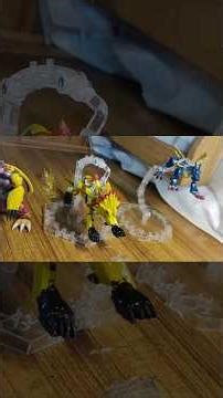 NXEDGE ChaosDukemon vs Omegamon SaberLeomon Showcase Part 5 #digimon #dukemon #omegamon #leomon
