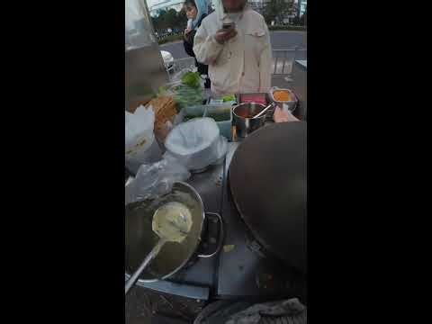 🔴 LIVE 🔴Egg Pancake in cold weather D12-1