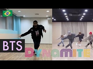 BTS (방탄소년단) - "Dynamite" Official Choreography (DANCE COVER BRASIL) | Fã dança