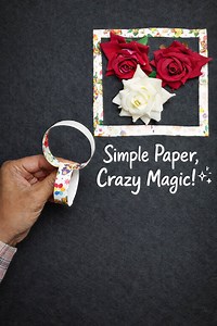 Simple paper, crazy magic! ✨ Magic paper trick tutorial | Easy paper magic #papermagic #magictrick #papertrick #papercraft #craftideas | Paper Artistry Hub