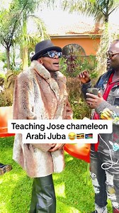 Promota Kay two teaching Jose Chameloen some Arabic lines😀 | JunubEye