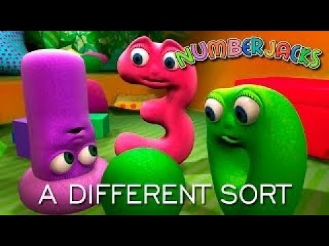NUMBERJACKS | A Different Sort | S2E14