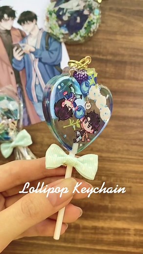 Miu A (@miuakatsuki) - DIY Candy Anime Lollipop Keychain Tutorial