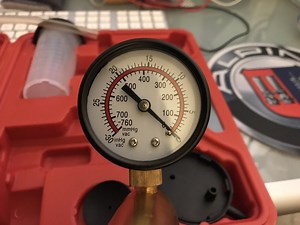 W140 - What pressure? Vacuum Line Test for Soft Close...