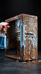 Rust removal on a computer