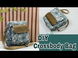 DIY Cara Membuat Tas/Crossbody Bag Tutorial & Pattern