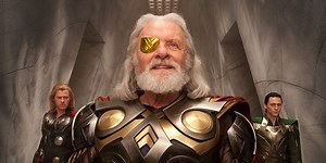 'Thor: Ragnarok': El curioso look de Anthony Hopkins en el rodaje de la película