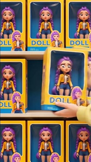 Rumi Turned Into a Doll?! 😳🪆 #viral #transformation