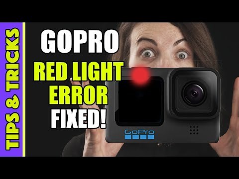 Troubleshooting Gopro: Red Light On, But Won't Power Up! How To Fix It