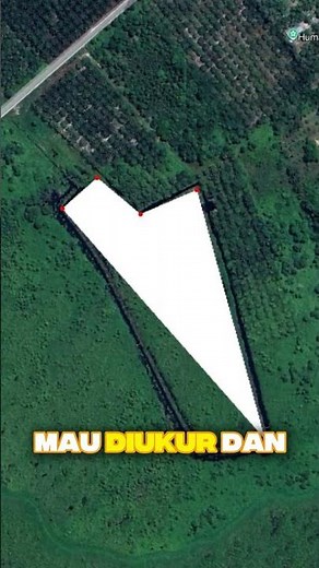 Tiga cara sangat mudah untuk mengukur luas lahan menggunakan Google Earth #map #googleearth