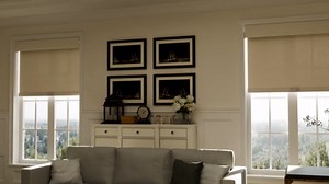 Tonature No Drill Blackout Roller Shades Cordless Window Blinds for Indoor Windows, Jacquard Fabric Pull Down Blinds for Home, Bedroom, Bathroom, Kitchen, Living Room, Office, Grey, 50 1/2" W x 48" H