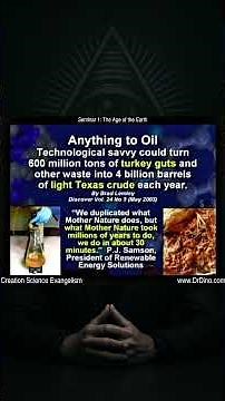 Dr. Kent Hovind: Where Did Oil Come From? — The Flood Explains It