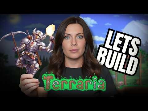 Touching Grass in Terraria | Cozy Building Stream | Bigger & Boulder Terraria