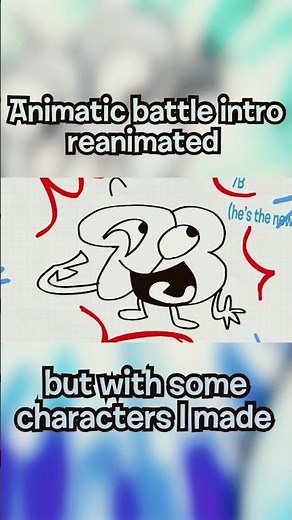 Animatic battle intro reanimated by me #animaticbattle #bfdi #tpot #bfb #bfdia #animation #idfb #art