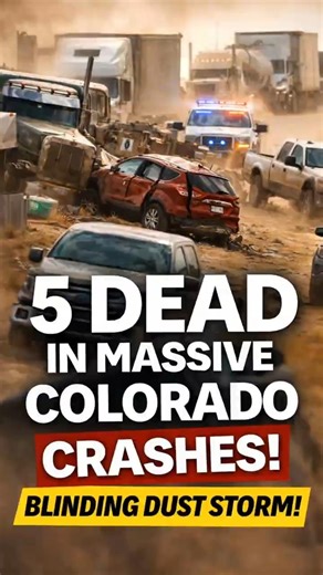 Colorado Highway Crash 😱 | 5 Dead in Dust Storm