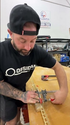 Easiest way to cut metal trim for tile