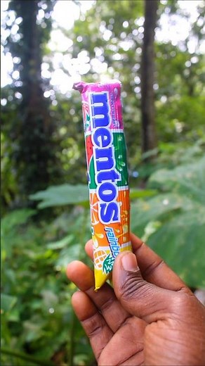 mentos rainbow | fruit content #shorts