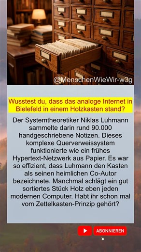 Das analoge Internet aus Holz