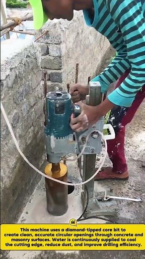 Concrete Core Drilling Machine – Fast and Precise Hole Cutting Through Reinforced Concrete‎