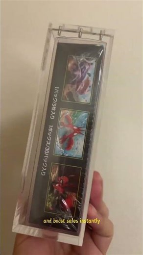 acrylic pokemon Japanese booster box