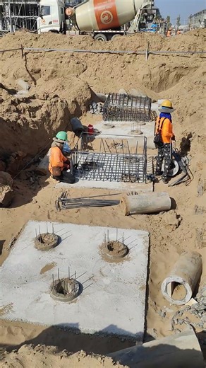 Amazing Rebar Work! Building a Strong Foundation for a Modern Home