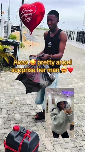 Big Flex Surprises Pretty Angel with Special Gifts