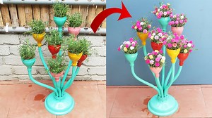 3.1M views · 85K reactions | Turn PVC Pipes Into Beautiful Flowers | Diy Garden World | Facebook