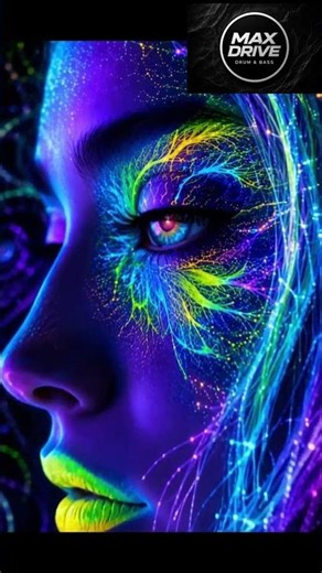 Neon Cyber Girl | Aggressive Dark Drum & Bass | Heavy Neurofunk Energy #Shorts