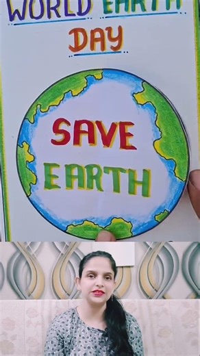 How to make Unique World Earth Day Project