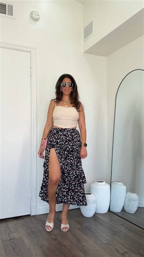 Watch spring skirt outfits on Amazon Live