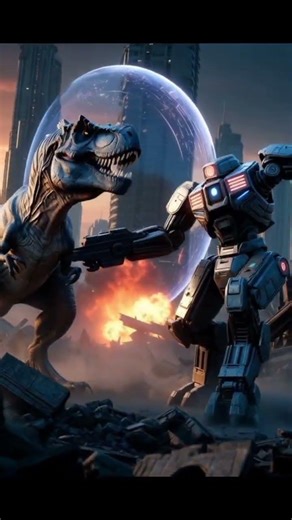 Robot vs Dinosaur – The Final Battle