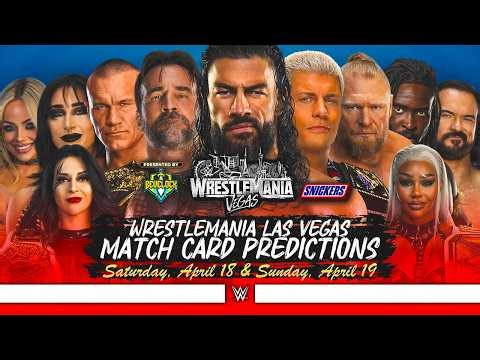 WWE WrestleMania 42 - Early Card [v4]