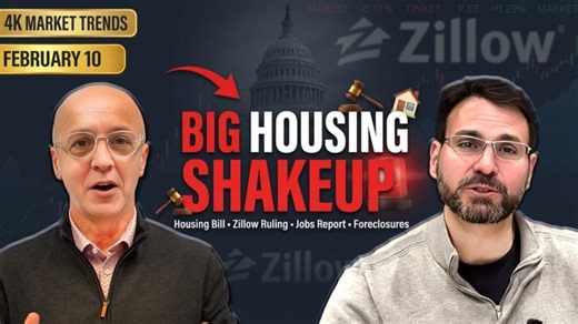 Chicago Housing Market Alert: Zillow vs Compass, Housing Bill Update Foreclosures Rising (Feb 10) | Stephen Kaempf