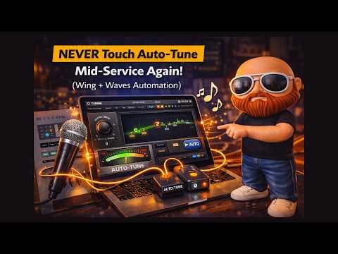 NEVER Touch Auto-Tune Mid-Service Again! (Wing + Waves Automation)