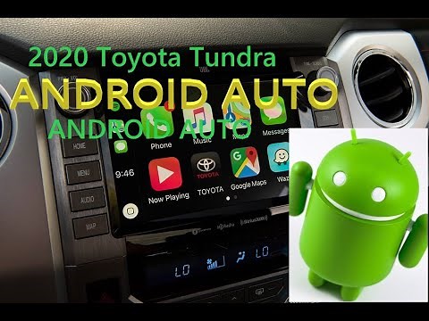 2020 Tundra - Toyota Connect & Android Auto