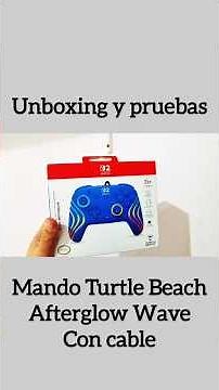 Unboxing and testing of the Turtle Beach Afterglow Wave wired Nintendo Switch 2 controller