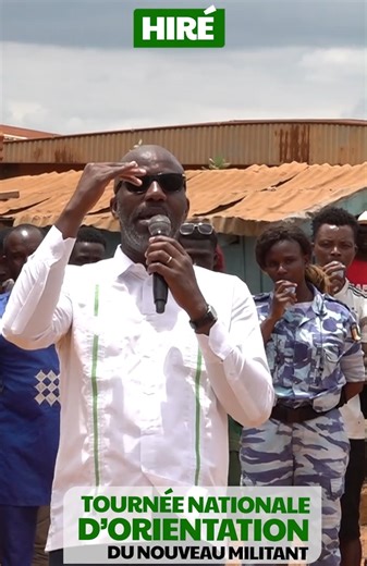 8.1K views · 523 reactions | #HIRÉ Nous étions à HIRÉ pour réaffirmer la solidarité du parti au Maire KAKOU Gilbert Francis, au personnel politique et aux militants. Ils ont également été mis en mission pour accroître le nombre d'inscrits sur la liste électorale de la localité afin que HIRÉ contribue significativement à la victoire du Président Tidjane THIAM en 2025. TOURNÉE NATIONALE D'ORIENTATION DES NOUVEAUX MILITANTS | Yohou Dia Houphouet Augustin | Facebook