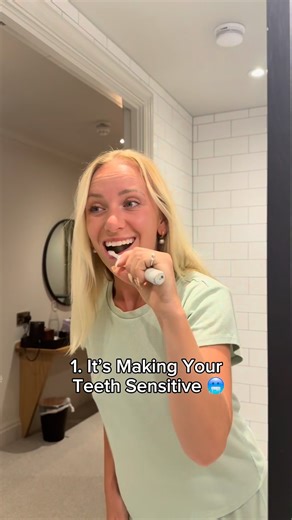 If your whitening routine leaves you with sore gums or sensitive teeth, it’s time for a switch! MySweeteSmile products whiten safely with gentle, enamel-friendly ingredients that care for your smile, not harm it  #dailyritual #selfcare #teethsensitivity #beautytips #oralcare #reels | My Sweet Smile | Facebook