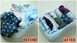 【極速收納法2‧有片】學懂十字耐穿摺襪法　收納小物冇難度！