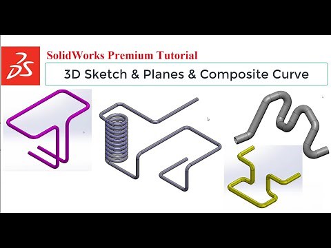 3D Sketch and Planes with Composite Curves Full Exercies