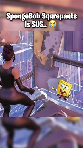 SpongeBob Sidekick is SUS.. 😭🔥 #fortnite #fortniteclips
