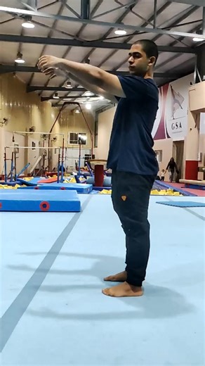 Insane GYM Backflip! 🤩 Can You Do This? Gymnastics Tricks#Gymnastics #Backflip #Tutorial #Flip