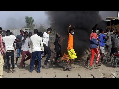 Protests erupt in Chad against military transition following President Idriss Deby's death