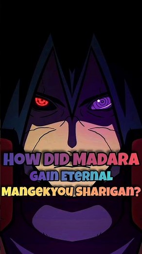 How Did Madara Gain Eternal Mangekyou Sharigan? | Naruto | Anime BLAH