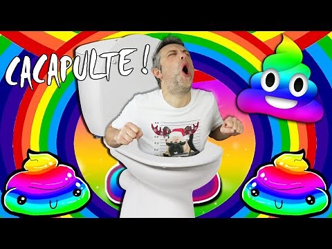 On joue avec du CACA !!! On SHOOTE dans les CROTTES et on vise les TOILETTES ! CACAPULTE POOP GAME !
