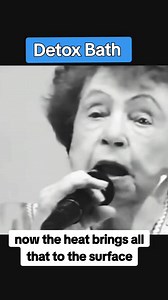 Detox bath recipe; equal parts sea salt and baking soda to a full tub of water. as hot as you can stand it comfortably. sit in till it cools down to body temperature.. | Healthremedies.24h