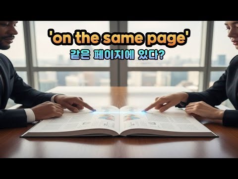 'On the same page'? #EnglishConversation #EnglishStudy #English #UsefulEnglishExpressions #lc