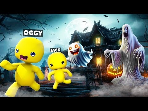 Oggy And Jack Chased By Gigantic Ghost In Wobbly Life