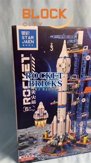 ROCKET LUAR ANGKASA Block City — Produk Baru untuk Koleksi LEGO